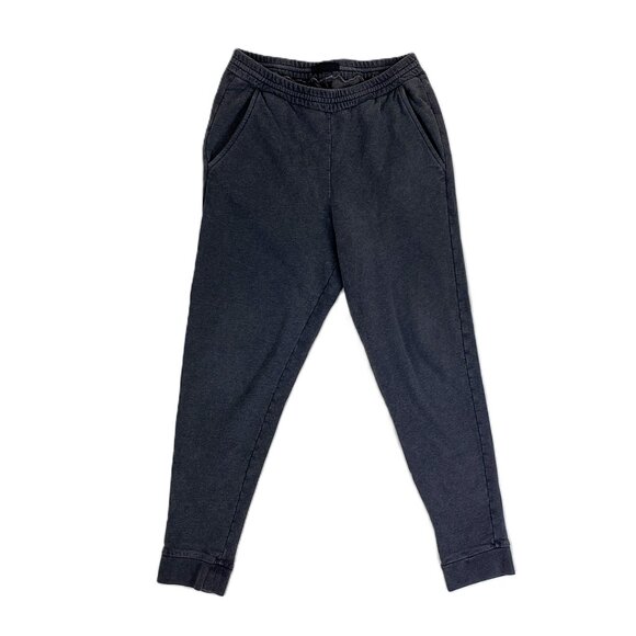 Prada Cotton Jogger Sweatpants Athleisure Lounge Charcoal Grey - Picture 1 of 8